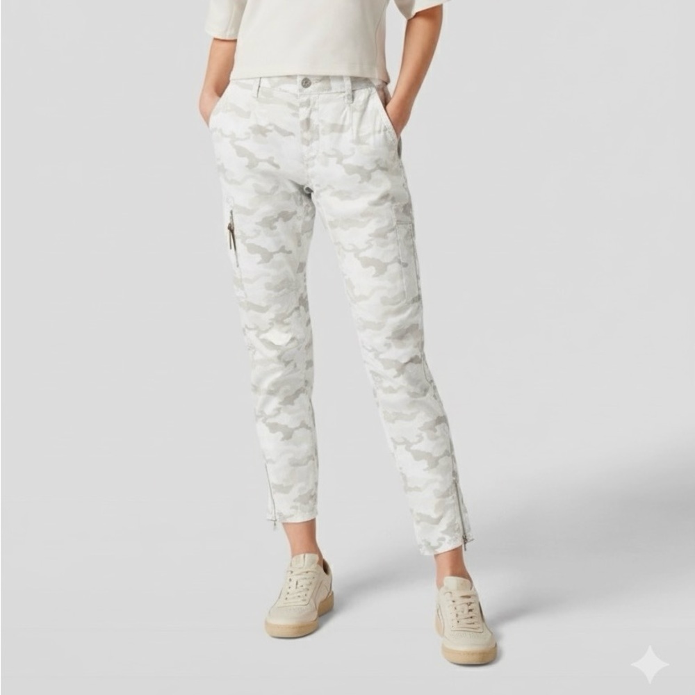 Mac Rich Camo Cargo Cropped Pants